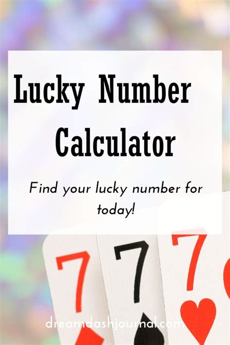 lucky 61 calculator.